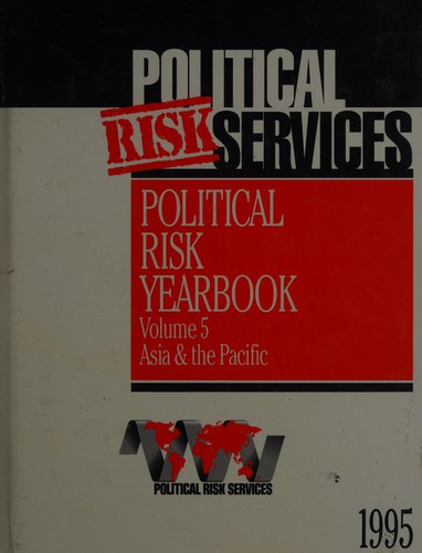 Cover for Political risk yearbook 1995