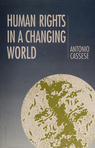 Cover for Human rights in a changing world
