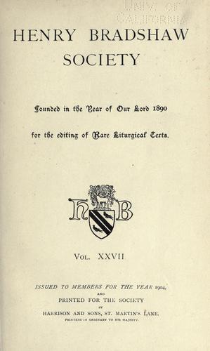 Cover for Tracts on the Mass.