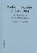 Cover for Radio programs, 1924-1984