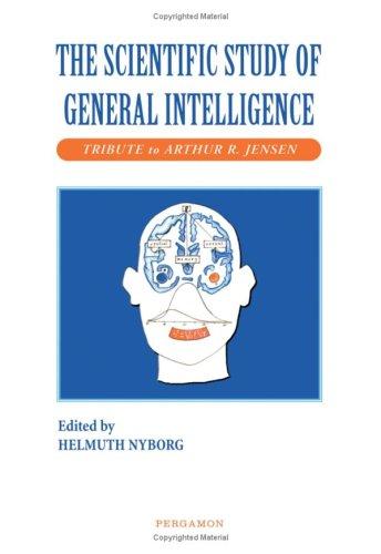 Cover for The Scientific Study of General Intelligence