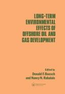 Cover for Long-term environmental effects of offshore oil and gas development
