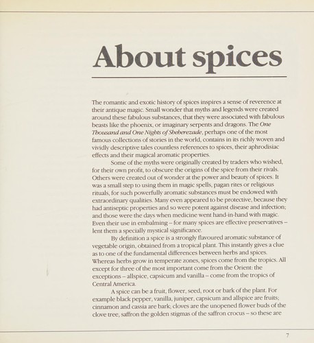Cover for Exotic Spices