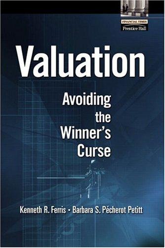 Cover for Valuation