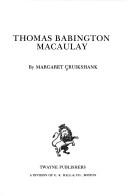 Cover for Thomas Babington Macaulay