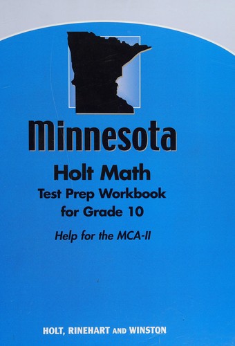 Cover for Geometry, grade 10 test preparation workbook