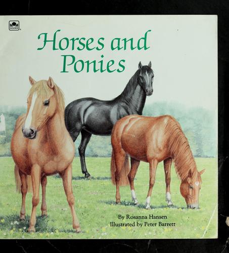Cover for Horses and ponies