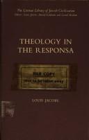 Cover for Theology in the Responsa