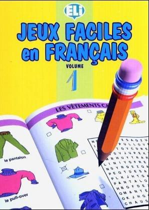 Cover for Jeux Faciles En Francais (Easy Word Games in Five Languages, Book 1)