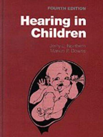 Cover for Hearing in children