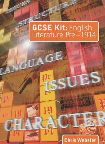 Cover for Gcse Kit - English Literature Pre-1994 (Gcse English Kits)