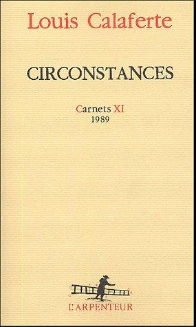 Cover for Circonstances