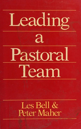 Cover for Leading a Pastoral Team (Blackwell Studies in Personal & Social Education & Pastoral Care)