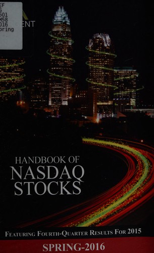 Cover for Handbook of nasdaq stocks