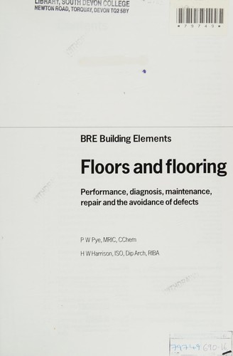 Cover for Floors and Flooring