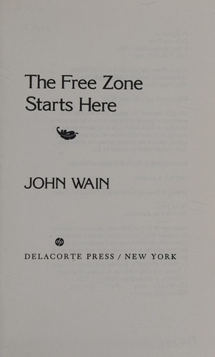 Cover for The free zone starts here