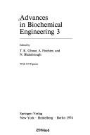 Cover for Advances in Biochemical Engineering Vol 3 (Advances in Biochemical Engineering)