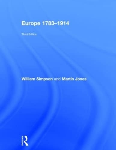 Cover for Europe 1783-1914