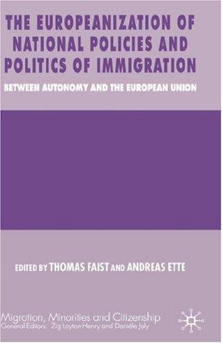 Cover for The Europeanization of National Immigration Policies