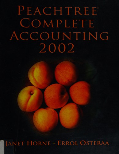 Cover for Peachtree complete accounting 2002