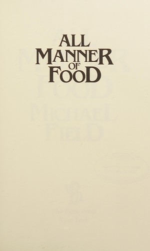 Cover for All manner of food
