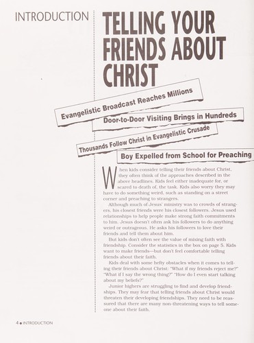 Cover for Telling Your Friends About Christ