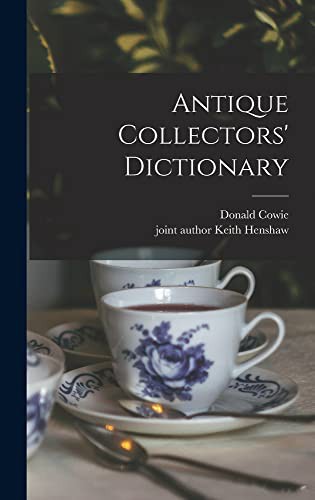 Cover for Antique Collectors' Dictionary