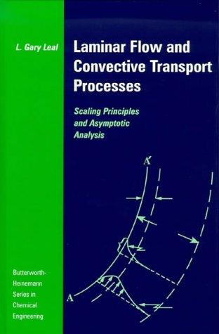 Cover for Laminar flow and convective transport processes