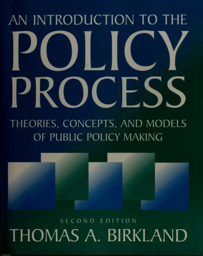 Cover for An Introduction To The Policy Process
