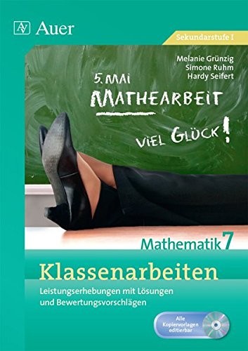 Cover for Klassenarbeiten Mathematik 7