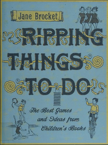 Cover for Ripping things to do