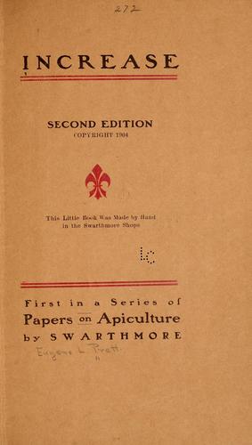 Cover for Increase