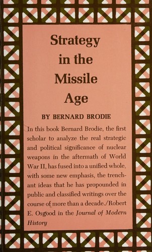 Cover for Strategy in the missile age