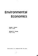 Cover for Environmental economics