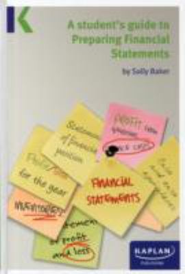 Cover for A Students Guide to Preparing Financial Statements