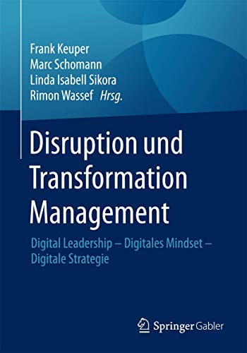 Cover for Disruption und Transformation Management