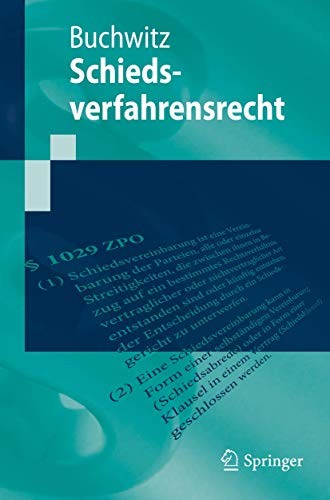 Cover for Schiedsverfahrensrecht