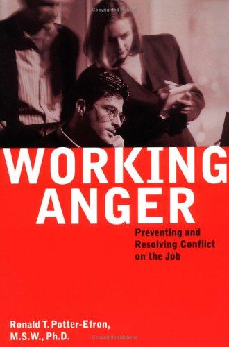 Cover for Working anger