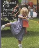 Cover for Abnormal child psychology