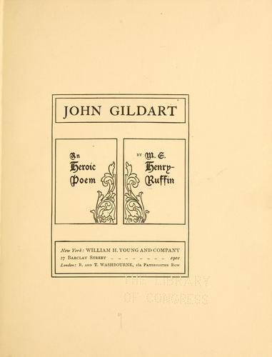 Cover for John Gildart