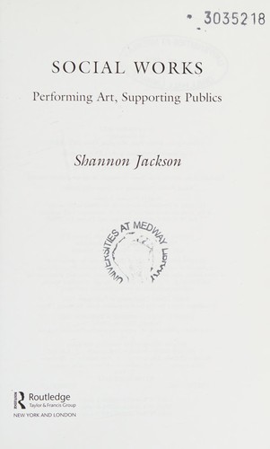 Cover for Social works
