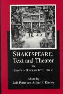Cover for Shakespeare Text and Theater