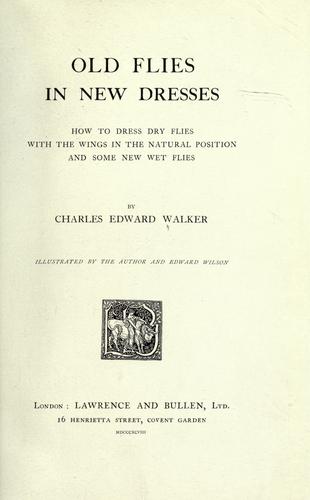 Cover for Old flies in new dresses