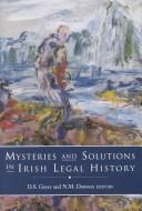 Cover for Mysteries and Solutions in Irish Legal History