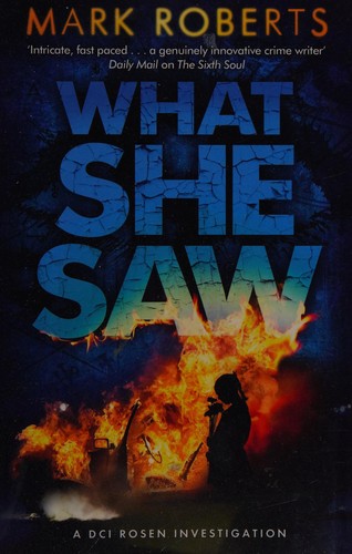 Cover for What she saw