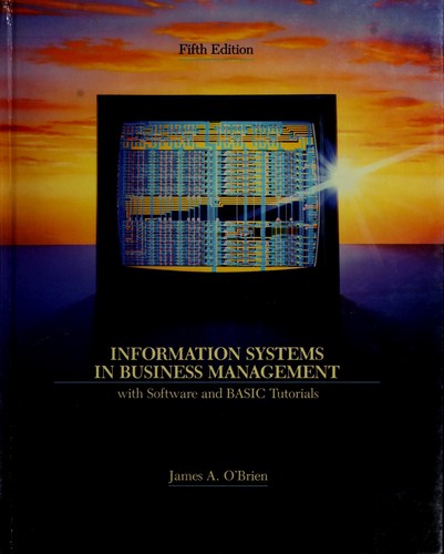 Cover for Information systems in business management