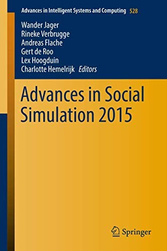 Cover for Advances in Social Simulation 2015