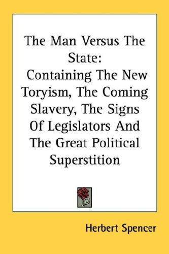 Cover for The Man Versus The State