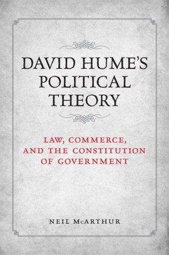 Cover for David Humes Political Theory