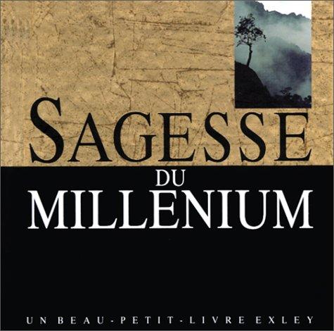 Cover for Sagesse du millenium